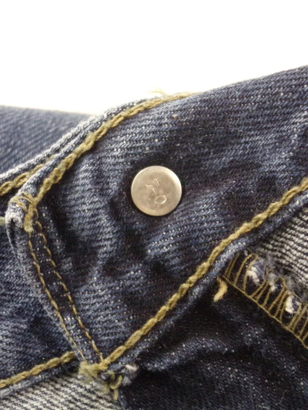 Levis 569 Loose Straight Jeans Mens 42 / 32 Blue Streetwear Denim Dark Wash